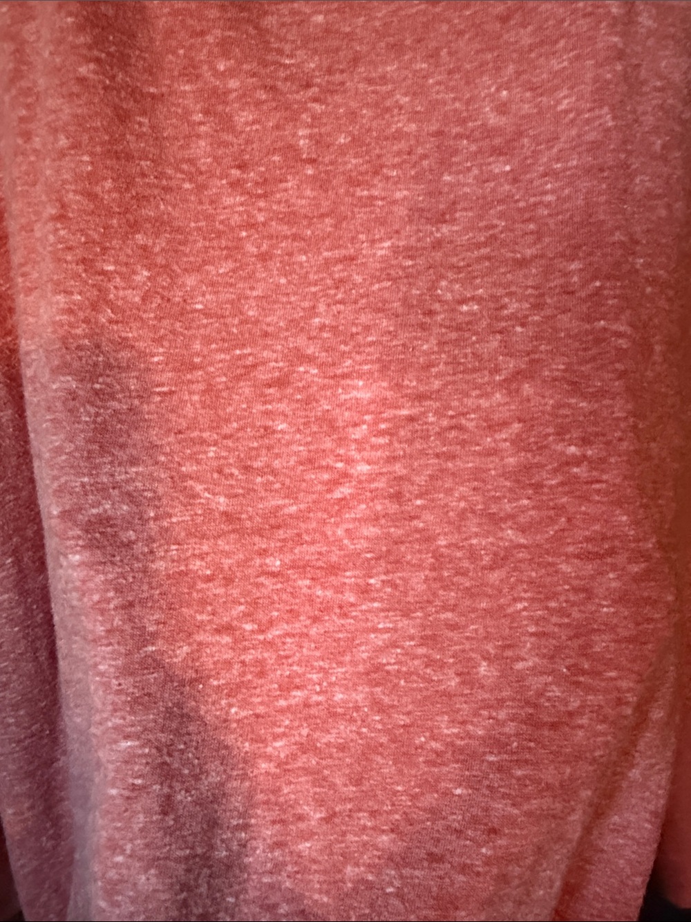 LuLaRoe Long Sleeve Scoop Neck Top in Coral Pink - Picture 4 of 5